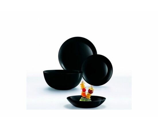 Тарелка десертная 19см ДИВАЛИ ЧЕРНЫЙ P0789, изображение 2