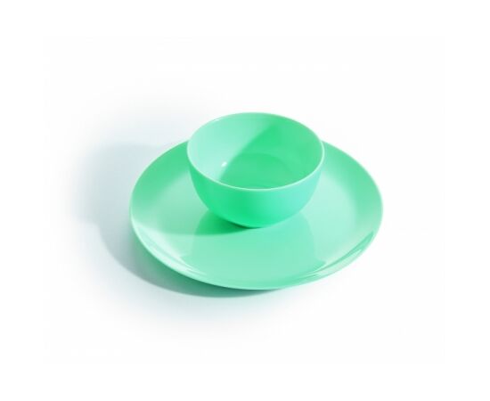 Тарелка обеденная 25см ЛИЛИ ТЮРКУАЗ Q6432 LUMINARC, изображение 2