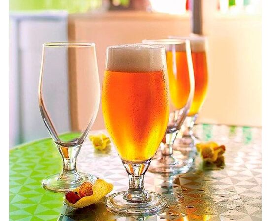 Набор бокалов для пива 620мл*4шт ВРЕМЯ ДЕГУСТАЦИЙ ТЮЛЬПАН P9241, изображение 2