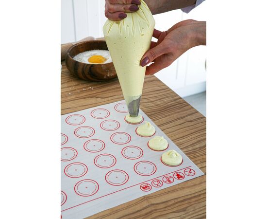 Коврик силиконовый 27,5×27,5 см для макаронс армированный Доляна, 3624944, изображение 6
