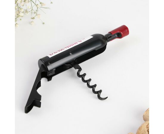 Штопор-бутылка «Вхламинго» 10,5 х 2,5 см 7393440, изображение 3