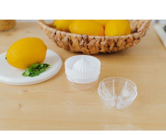 Соковыжималка для цитрусовых с лотком и крышкой Доляна, d=7,5 см, 7×7×8 см, цвет МИКС 651846, изображение 7