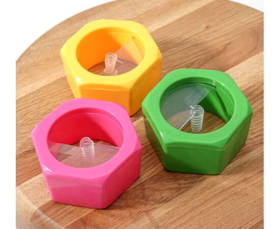 Нож для нарезки спиралью 8 см, Доляна «Солнце», цвет МИКС 1241210, изображение 4