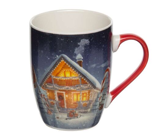 Кружка 350мл новогодняя "Изба" JS2301005, изображение 2