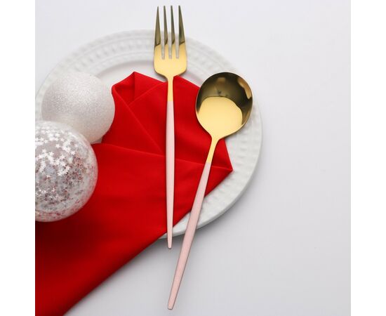 Набор столовых приборов 2 пр «Пора волшебства», нерж сталь, 6964021, изображение 5