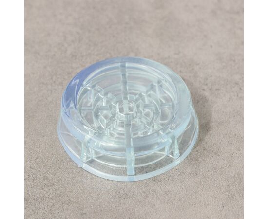 Набор подставок 4 шт, антивибрационных «Доляна», круглые, прозрачный 7118801, изображение 3
