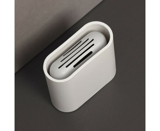 Ёрш для унитаза силиконовый Доляна «Лилу», 4,3×9,5×36 см, белый 5469869, изображение 12