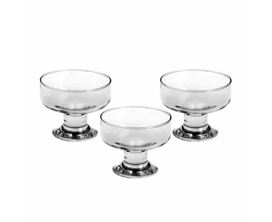 Набор креманок для мороженого 3шт АЙС ВИЛЛЬ h=80 мм 41016B