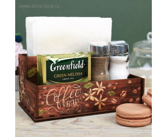 Органайзер для кухонных мелочей "Coffee bar" 4187833, изображение 2