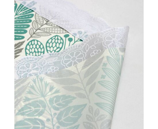 Скатерть 130×140 см, на нетканой основе многоразовая с кружевом «Кружево», цвет микс 1107404, изображение 4 Скатерть 130×140 см, на нетканой основе многоразовая с кружевом «Кружево», цвет микс 1107404, изображение 4