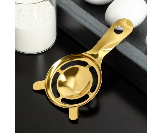 Сепаратор для яиц с ушками Goldie, цвет золотой 7514882, изображение 4