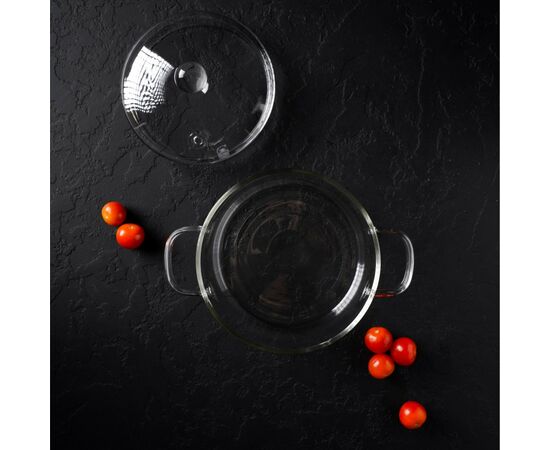 Кастрюля 1,2 л из жаропрочного стекла Magistro «Лия», 20×14 см 7129885, изображение 7