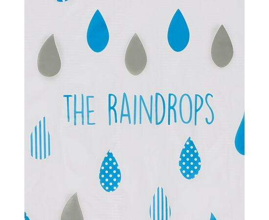 Штора для ванной Доляна «Капли», 180×180 см, EVA 3954431, изображение 2