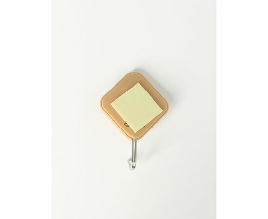 Крючки самоклеящиеся 3 шт, Доляна «Деревянные ромбы» светлое дерево 4587442, изображение 4