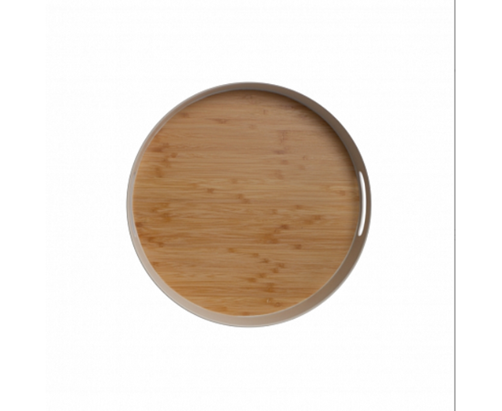 Поднос круглый 30см REAL BAMBOO DMT501, изображение 2