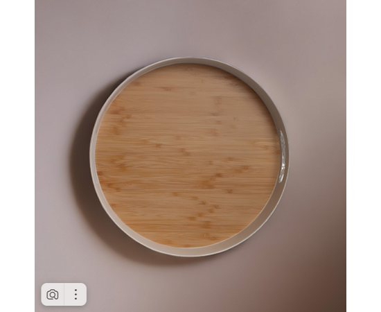 Поднос круглый 30см REAL BAMBOO DMT501, изображение 3