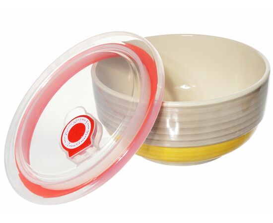 Салатник с/крышкой 15см (800мл) 139-23112 АЭРОГРАФ СИЕСТА, изображение 3