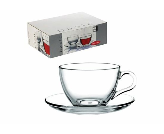 Набор чайный 215мл*12пр БЕЙЗИК 97948B, изображение 3