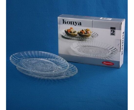 Набор овальных тарелок 2шт 260х185мм Конья 54332B Набор овальных тарелок 2шт 260х185мм Конья 54332B
