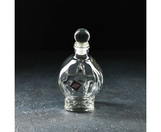 Штоф 400 мл стеклянный Magistro «Череп. Хэллоуин», 3556971, изображение 4