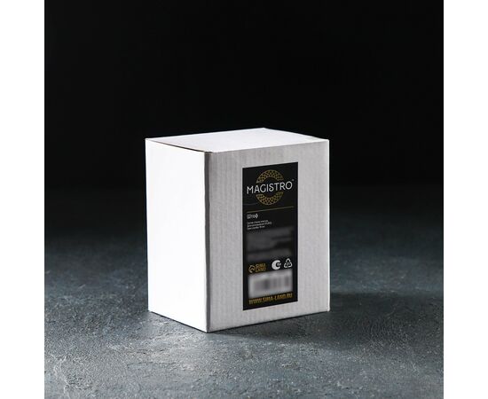 Штоф 400 мл стеклянный Magistro «Череп. Хэллоуин», 3556971, изображение 6