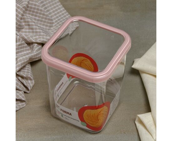 Банка 1,2л квадратная CUBBO C26702 цвет МИКС, изображение 5