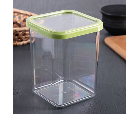 Банка 1,2л квадратная CUBBO C26702 цвет МИКС, изображение 6