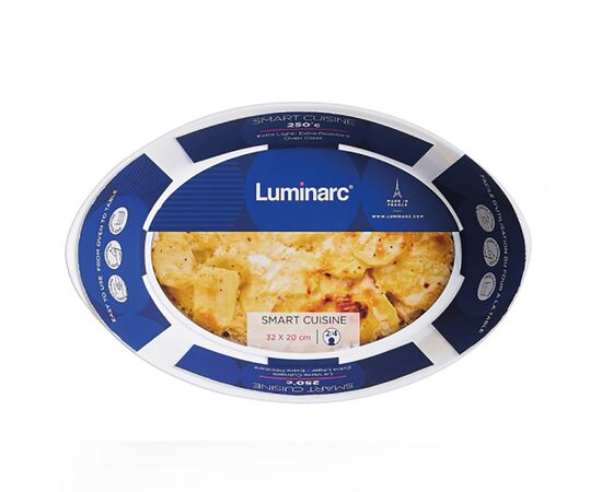Форма для запекания 32х20см СМАРТ КУЗИН овальная N3083, изображение 2