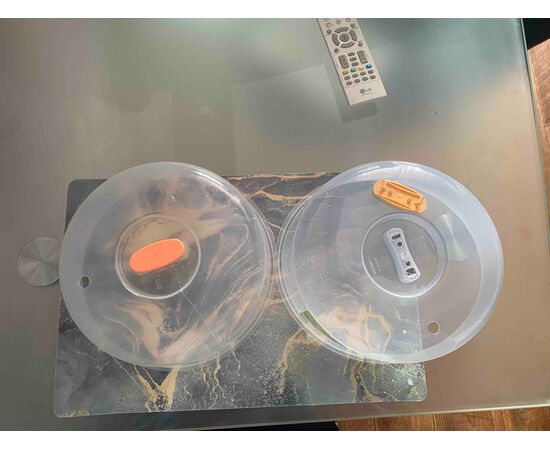 Крышка для СВЧ 23,5*23,5*12см.  C228, изображение 4