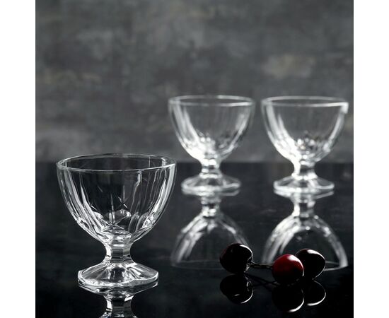 Креманки для мороженого 280мл*3шт  МАЛЬДИВЫ H5127