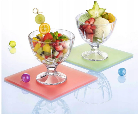 Креманки для мороженого 280мл*3шт  МАЛЬДИВЫ H5127, изображение 3