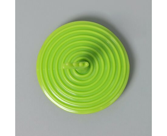 Пробка для ванны, d=6,5 см (внутренний d=3,5 см), силикон, цвет МИКС 1522557, изображение 2