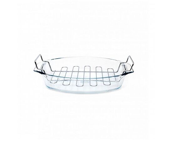Блюдо для запекания и выпечки 4,0 лс решеткой IRRESISTIBLE 38х27см овальное 412U000/2019, изображение 2