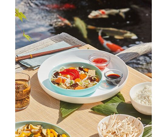 Тарелка для подачи 17см ФРЕНДС ТАЙМ ТЮРКУАЗ P6364, изображение 4