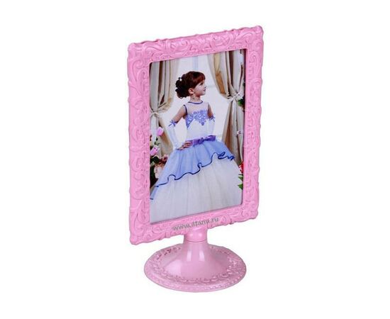 Рамка д/фото  АЛЬТЕРНАТИВА М4991 Ажур (10*15) вертикаль (роз)