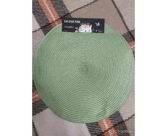 Мат на стол MEADOW 38см DM98110 мятный, изображение 4 Мат на стол MEADOW 38см DM98110 мятный, изображение 4