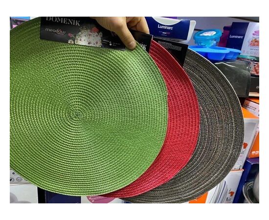 Мат на стол MEADOW 38см DM98110 мятный, изображение 7 Мат на стол MEADOW 38см DM98110 мятный, изображение 7