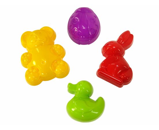 Формочки детски д/песка АЛЬТЕРНАТИВА М1956 Зоопарк