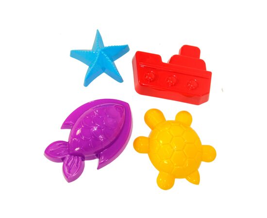 Формочки детски д/песка АЛЬТЕРНАТИВА М2018 Морские