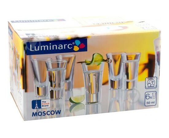 Набор стопок 50мл*6штМОСКВА H5067 LUMINARC