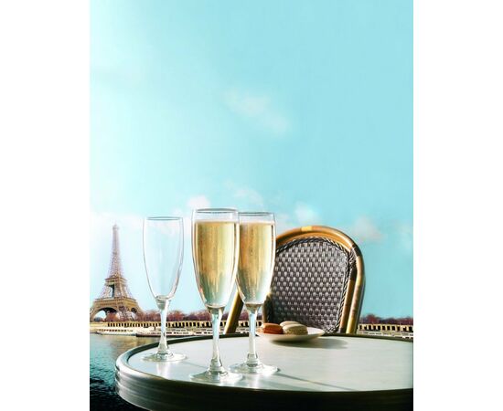 Набор фужеров для шампанского 170мл*6шт ФРАНЦУЗСКИЙ РЕСТОРАНЧИК H9452, изображение 2