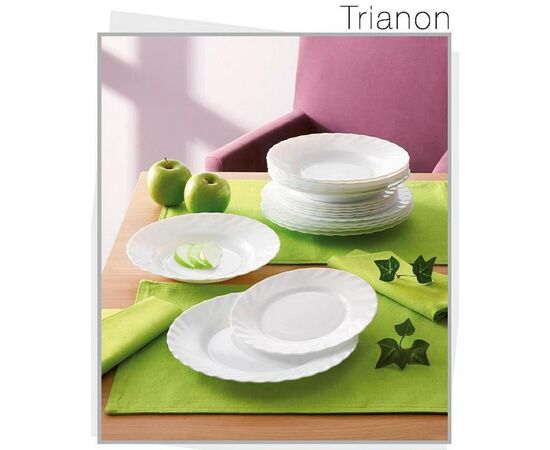 Тарелка десертная 19.5см ТРИАНОН H4124 (3647), изображение 2