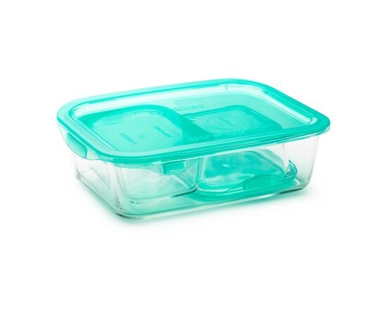 Набор контейнеров 3 шт стеклянных KEEP'N'BOX Q4177 (1970+380+380мл), изображение 7