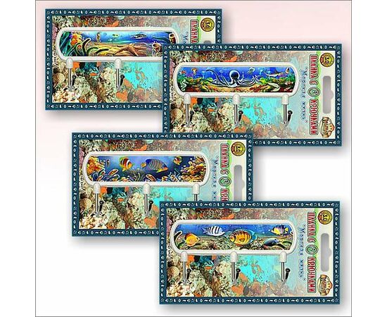 Планка с 3 крючками  SM27-31 МультиДом, изображение 2