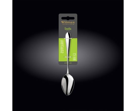 Набор ложек десертных 2шт WL-999108/2B 19см Stella в блистере Набор ложек десертных 2шт WL-999108/2B 19см Stella в блистере