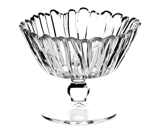 Конфетница н/ножке 14см*1шт PASABAHCE Аврора 95833SL