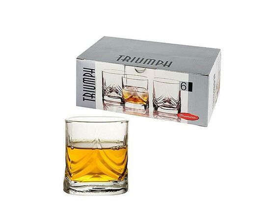 Набор стаканов низких 200мл*6шт PASABAHCE Триумф 41610