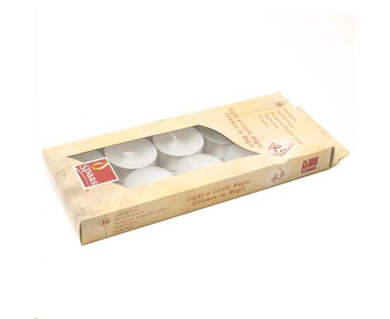 Свеча 324003000 чайные (10шт) SPAAS