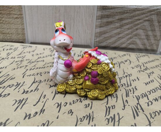 Статуэтка 6,5см 3150021 Змея с монетами TANGEN