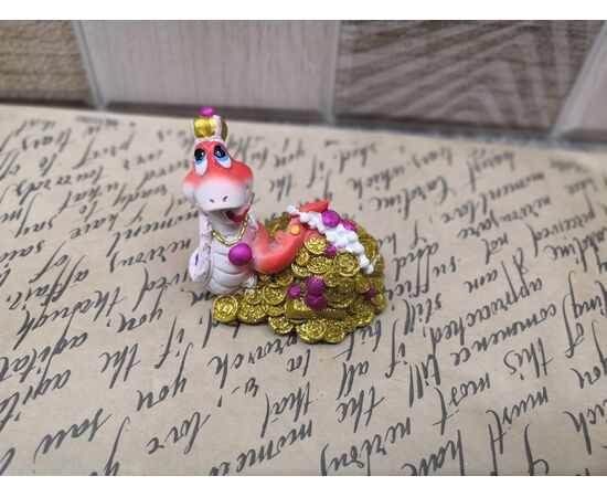 Статуэтка 6,5см 3150021 Змея с монетами TANGEN, изображение 2